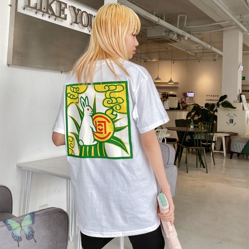 Women's and Men's T-Shirts Rabbits HIP HOP Two T-shirt No Smoking, Army green
Women's and Men's T-Shirts Rabbits HIP HOP Two T-shirt No Smoking, Army green