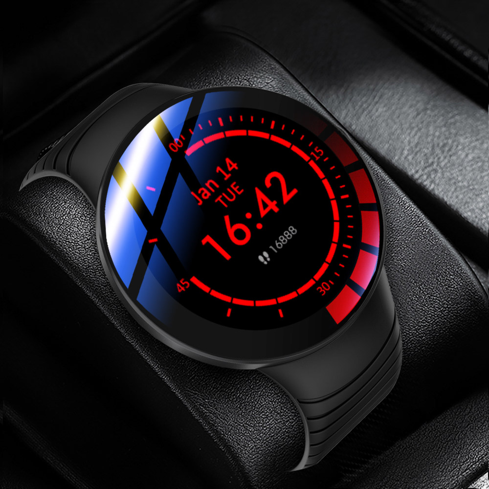 E-3 Smart Watch Men Full Touch Screen Custom Watch Dial IP68 Waterproof New Smartwatch for Android IOS Sports Fitness Trackerg, Black
E-3 Smart Watch Men Full Touch Screen Custom Watch Dial IP68 Waterproof New Smartwatch for Android IOS Sports Fitness Trackerg, Black