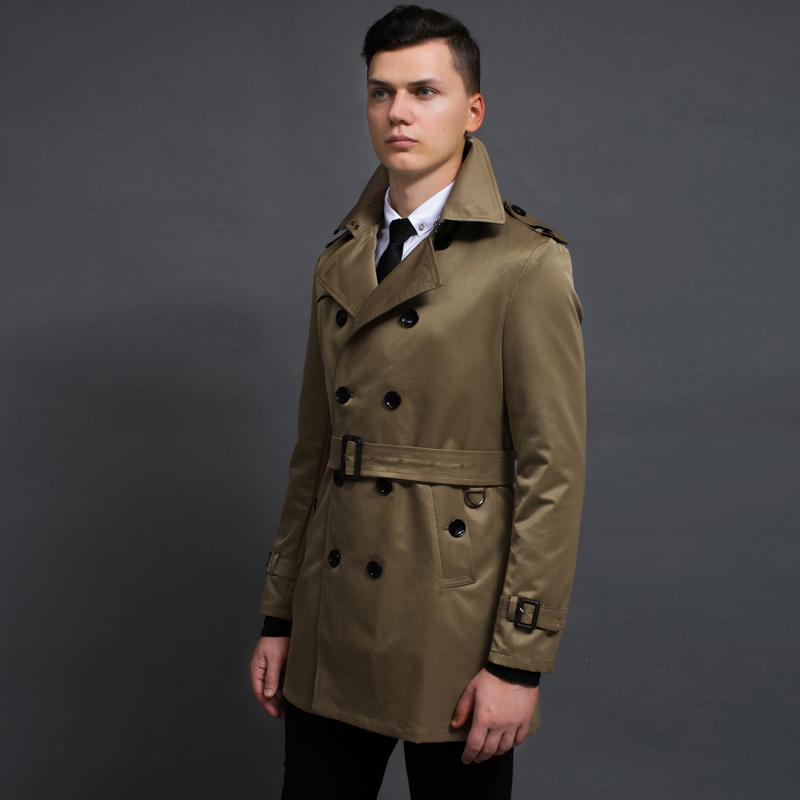 Men' Trench Coats Autumn Leisure Brand For Men Fashion Long Sleeve Business Outerwear Slim Double Breasted Windbreaker, Black
Men' Trench Coats Autumn Leisure Brand For Men Fashion Long Sleeve Business Outerwear Slim Double Breasted Windbreaker, Black