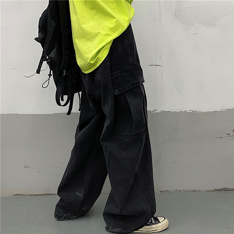 2011shengpalae 2021 new spring casual jeans woman long trousers cowboy female loose streetwear high waist wide leg pants za5880, Blue
2011shengpalae 2021 new spring casual jeans woman long trousers cowboy female loose streetwear high waist wide leg pants za5880, Blue