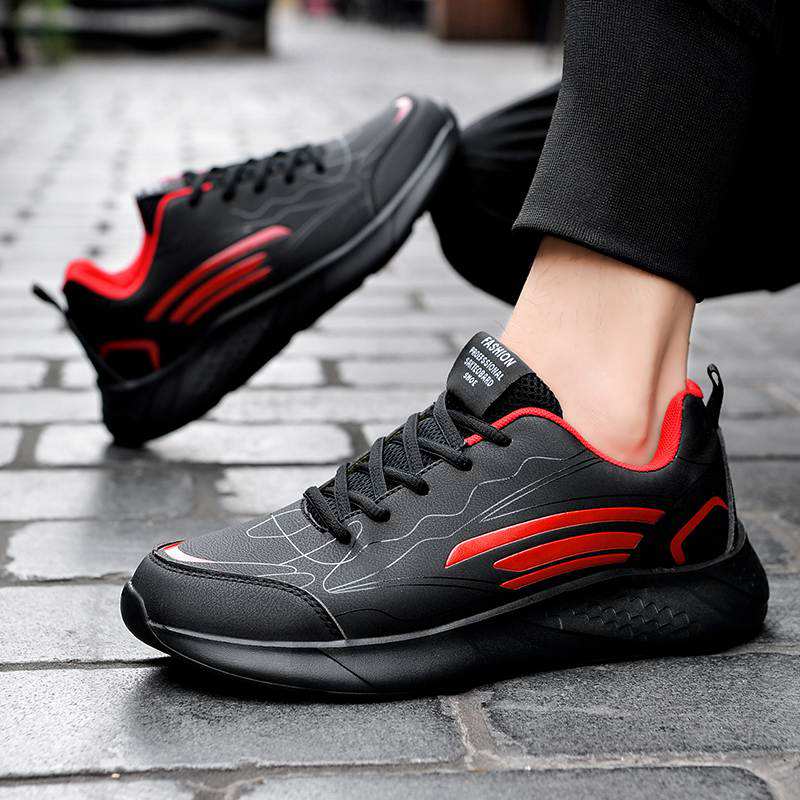 Original Breathable running shoes men black red lightweight soft sole versatile mens leisure sports sneakers trainers, A1
Original Breathable running shoes men black red lightweight soft sole versatile mens leisure sports sneakers trainers, A1
