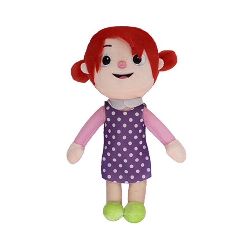 15-33cm Cocomelon Plush Toy Soft Cartoon Family Cocomelon Jj Family Sister Brother Mom And Dad Toy Dall Kids Chritmas Gifts