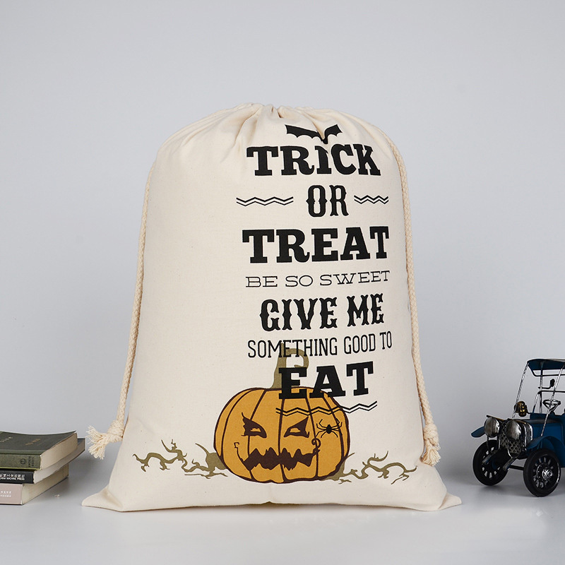 Other Festive & Party Supplies Canvas Halloween Sants Candy Bag Large Drawstring Gift Sack Pumpkin Printed Bags For Hallowmas Christmas Decoration
Other Festive & Party Supplies Canvas Halloween Sants Candy Bag Large Drawstring Gift Sack Pumpkin Printed Bags For Hallowmas Christmas Decoration
