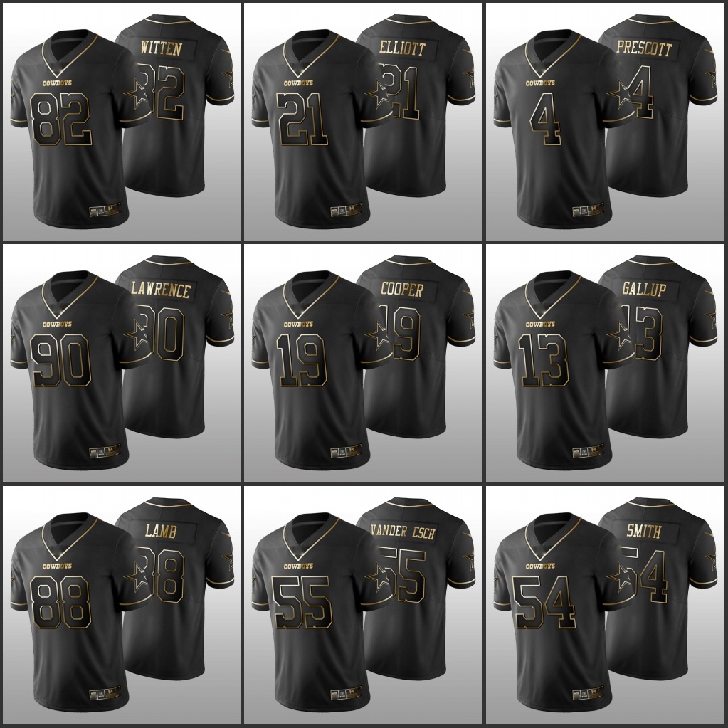 DallasCowboysMen #4 Dak Prescott 88 CeeDee Lamb 21 Ezekiel Elliott 90 Demarcus Lawrence Women Youth Black Golden Jersey
DallasCowboysMen #4 Dak Prescott 88 CeeDee Lamb 21 Ezekiel Elliott 90 Demarcus Lawrence Women Youth Black Golden Jersey