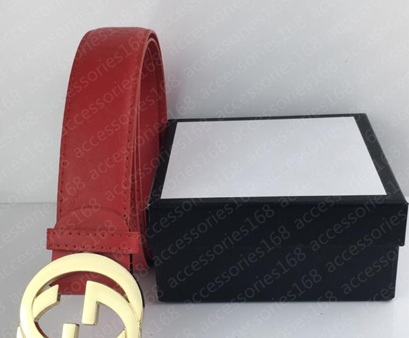 2022 Men Women Belt Womens Genuine Leather Black Color Bronze big buckle Designer Cowhide Belts For Mens Luxury Waistband 20colors 38mm with box
2022 Men Women Belt Womens Genuine Leather Black Color Bronze big buckle Designer Cowhide Belts For Mens Luxury Waistband 20colors 38mm with box