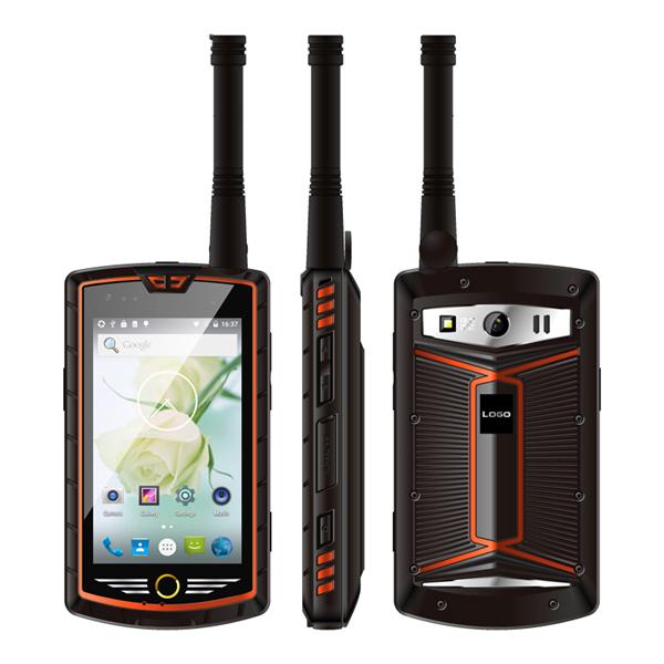 Walkie Talkie W305 4 Inch Analog DMR MTK6753T Octa Core 3GB RAM 32GB IP68 Waterproof Rugged 4G 5000mAh Smartphone NFC OTG