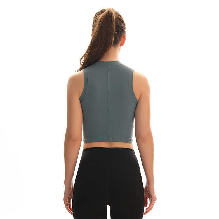 Yoga sports vest L-91 tight high-elasticity fitness gym clothes women underwears casual all-match workout running exercise tank tops