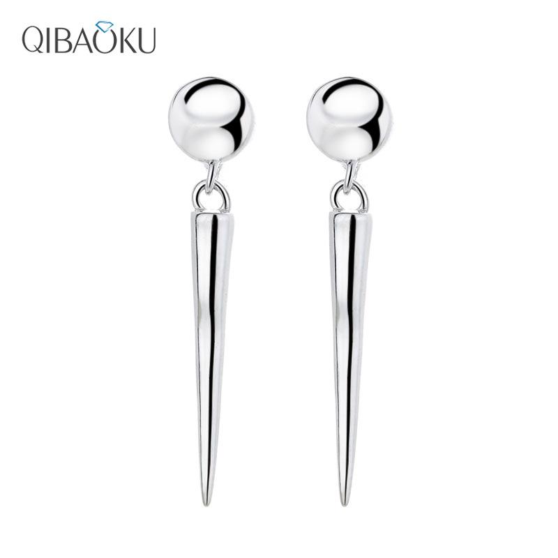 Stud Selling S925 Silver Earrings Women's Versatile Personality Creative Rivets Conical Ear Jewelry Accessories Wholesale, Golden;silver
Stud Selling S925 Silver Earrings Women's Versatile Personality Creative Rivets Conical Ear Jewelry Accessories Wholesale, Golden;silver