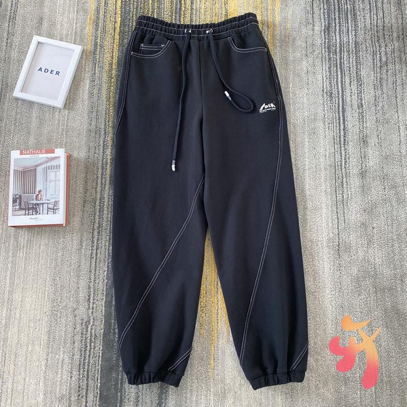 Men's Pants Ader Error Sweatpants Open-wire Harness Loose-fitting Casual Trousers Adererror Oversize Women's