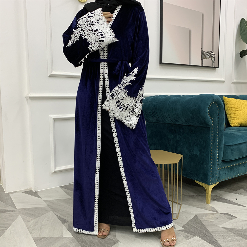 Velvet Abaya Dubai Kaftan Turkey Kimono Cardigan Hijab Muslim Dress American Islam Clothing Abayas For Women Musulman De Mode
Velvet Abaya Dubai Kaftan Turkey Kimono Cardigan Hijab Muslim Dress American Islam Clothing Abayas For Women Musulman De Mode