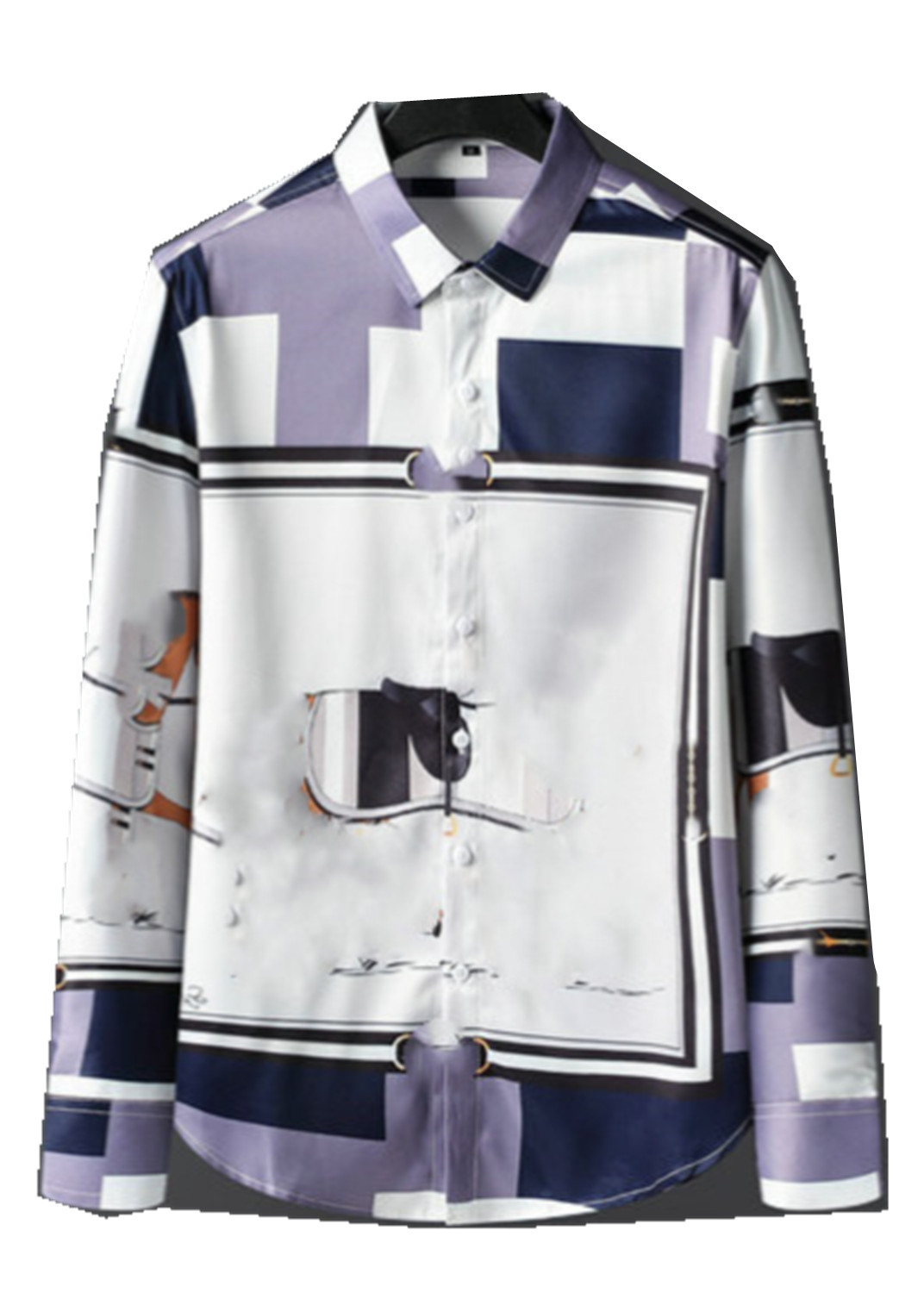 2021 Luxurys Designers Men's Business Casuals shirt men long sleeve striped slim fit masculina wine social male T-shirts fashion checked -3XL#02, Multi
2021 Luxurys Designers Men's Business Casuals shirt men long sleeve striped slim fit masculina wine social male T-shirts fashion checked -3XL#02, Multi