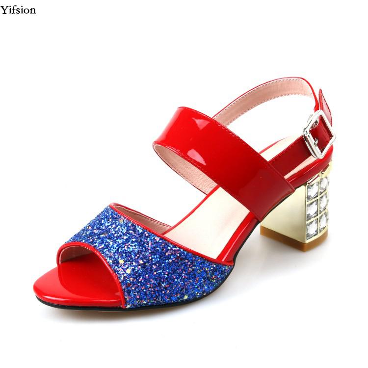 Olomm Women Rhinestone Leather Sandals Square Mid Heels Open Toe Gorgeous Red Party Shoes Ladies US Plus Size 3-13, Black
Olomm Women Rhinestone Leather Sandals Square Mid Heels Open Toe Gorgeous Red Party Shoes Ladies US Plus Size 3-13, Black