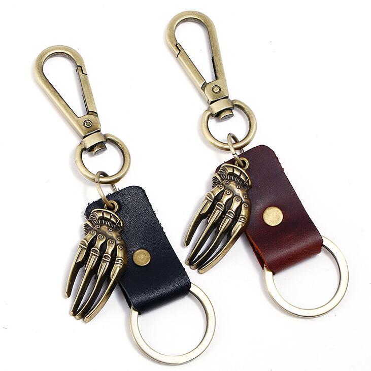 Keychains Punk Gothic Leather Car Key Chain Vintage Metal Gloves Pendant Keyring Retro Skull Hand Charm Keychain Fashion Women Men Jewelry
Keychains Punk Gothic Leather Car Key Chain Vintage Metal Gloves Pendant Keyring Retro Skull Hand Charm Keychain Fashion Women Men Jewelry