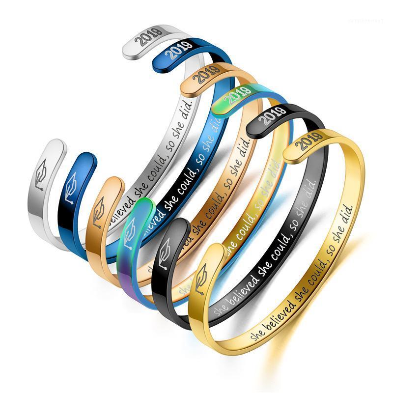 Stainless Steel Engrave " She Believed Could,so Did" Inspirational Motivational Bracelet For Her Bangle
Stainless Steel Engrave " She Believed Could,so Did" Inspirational Motivational Bracelet For Her Bangle