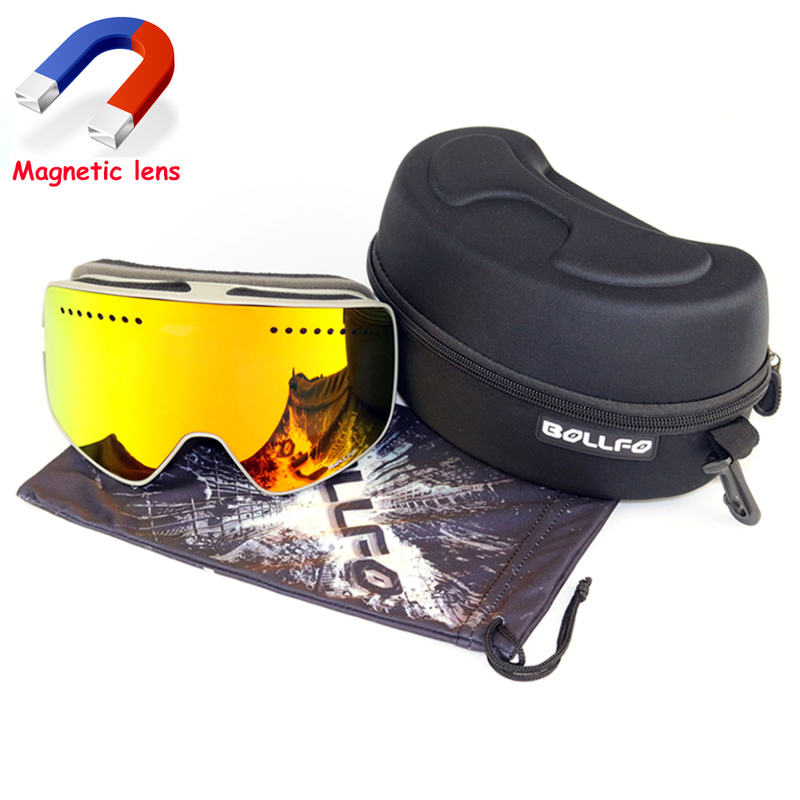 Magnetic Ski Glasses For Skiing Double Lens Mountaineering Glasses UV400 Anti-fog Snowboard Ski Goggle Men Women Snowmobile Mask 220214
Magnetic Ski Glasses For Skiing Double Lens Mountaineering Glasses UV400 Anti-fog Snowboard Ski Goggle Men Women Snowmobile Mask 220214