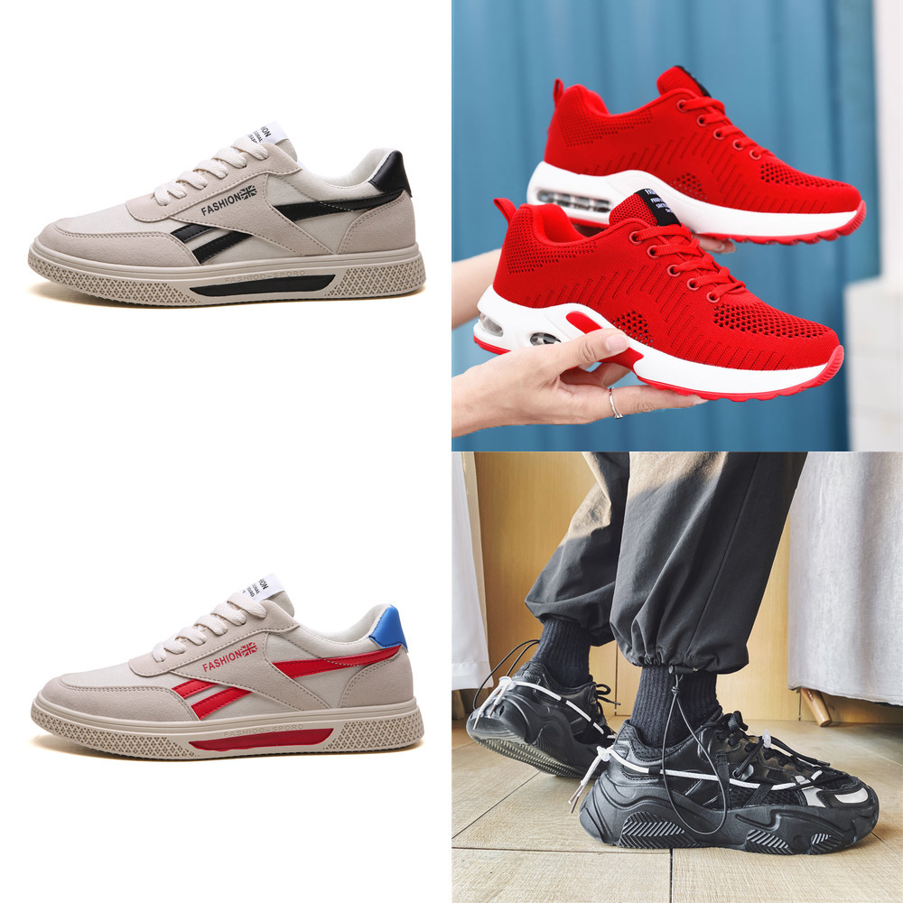 QUS1 2021 men women running shoes platform trainers beige black grey triple white 334 outdoor sports sneakers size 39-44, Silver
QUS1 2021 men women running shoes platform trainers beige black grey triple white 334 outdoor sports sneakers size 39-44, Silver