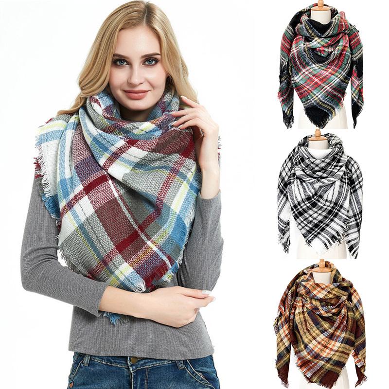 Scarves Square Pashmina Bandana Cashmere Thicken Blanket Knitted Warm Soft Triangle Shawls And Wraps Autumn Winter Plaid Scarf For Women
Scarves Square Pashmina Bandana Cashmere Thicken Blanket Knitted Warm Soft Triangle Shawls And Wraps Autumn Winter Plaid Scarf For Women