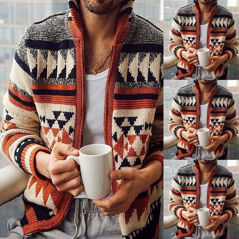 Men's Jackets Jacquard Sweater Mens 2021 Autumn Winter Geometric Cardigan Casual Camel Hair Ribbed Hem Men Outwear Oversized Warm Jacket, Red
Men's Jackets Jacquard Sweater Mens 2021 Autumn Winter Geometric Cardigan Casual Camel Hair Ribbed Hem Men Outwear Oversized Warm Jacket, Red