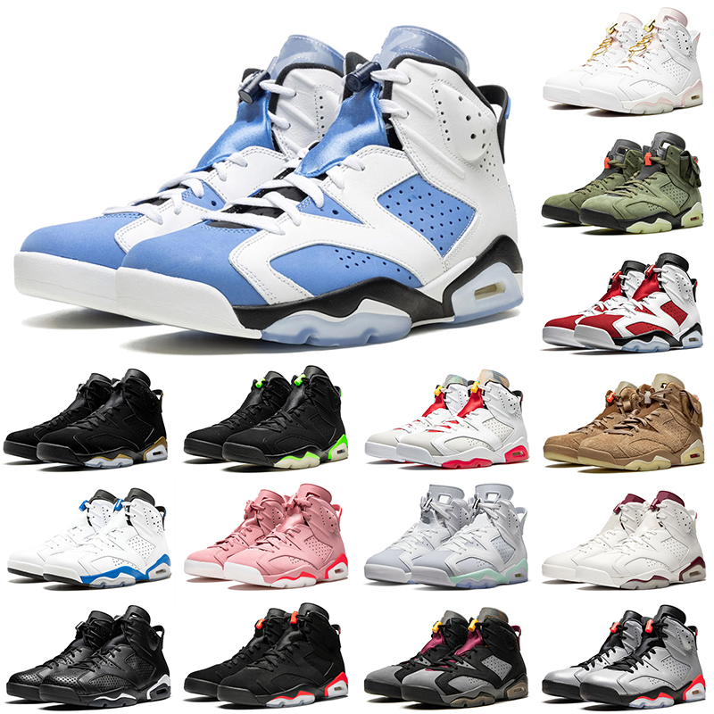 Mens Basketball Shoes 6 6s UNC Gold Hoops Cactus Mint Foam Infrared HARE Reflective Silver Men Womens Trainers Sports Sneakers, Maroon
Mens Basketball Shoes 6 6s UNC Gold Hoops Cactus Mint Foam Infrared HARE Reflective Silver Men Womens Trainers Sports Sneakers, Maroon