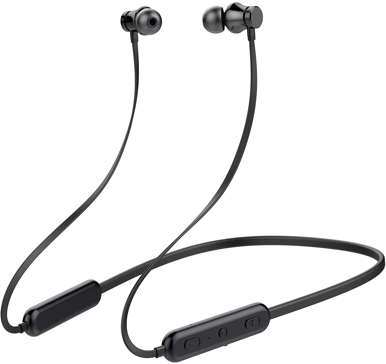 W7 Bluetooth Neckband Headphones 20Hrs Playtime V5.0 Wireless Headsets Sport Noise Cancelling Headset w/Mic for Gym Running Compatible with iOS Samsung Android, Black
W7 Bluetooth Neckband Headphones 20Hrs Playtime V5.0 Wireless Headsets Sport Noise Cancelling Headset w/Mic for Gym Running Compatible with iOS Samsung Android, Black