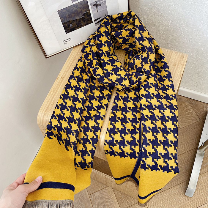 2021AW Fashion Scarf Chic Luxury Design Long Scarves Imitation Cashmere Warm Thick Muffler Female Outdoor Ladies Ring Pashmina Shawl Wraps H, Blue;gray
2021AW Fashion Scarf Chic Luxury Design Long Scarves Imitation Cashmere Warm Thick Muffler Female Outdoor Ladies Ring Pashmina Shawl Wraps H, Blue;gray