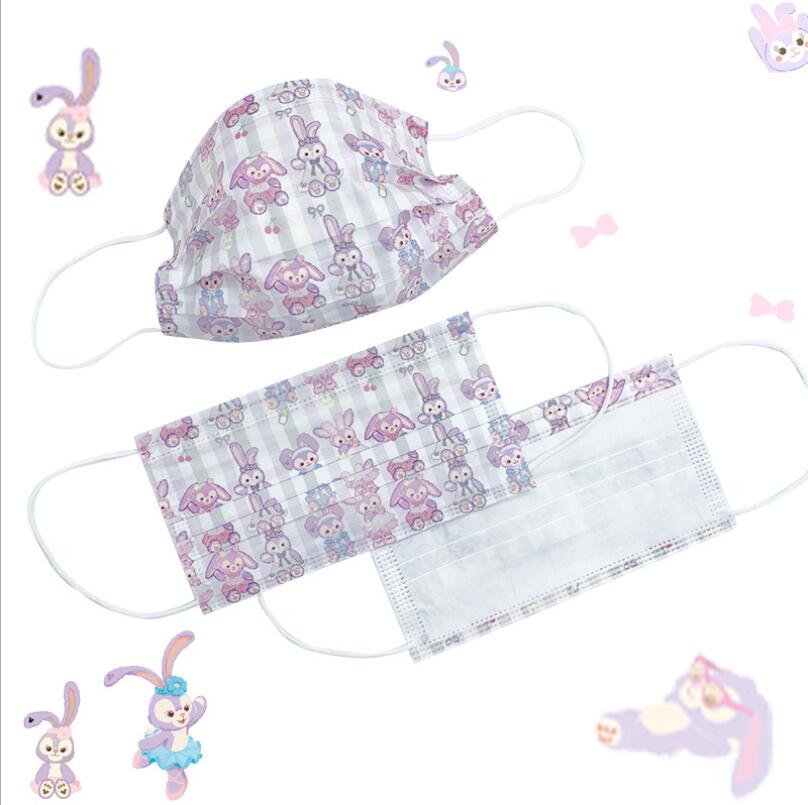 Party Fashion 3 Layer 95% Filtration Efficiency Children Adult Gray Cartoon Rabbit Print Disposable Face Masks Dustproof Prevention Influenz
Party Fashion 3 Layer 95% Filtration Efficiency Children Adult Gray Cartoon Rabbit Print Disposable Face Masks Dustproof Prevention Influenz