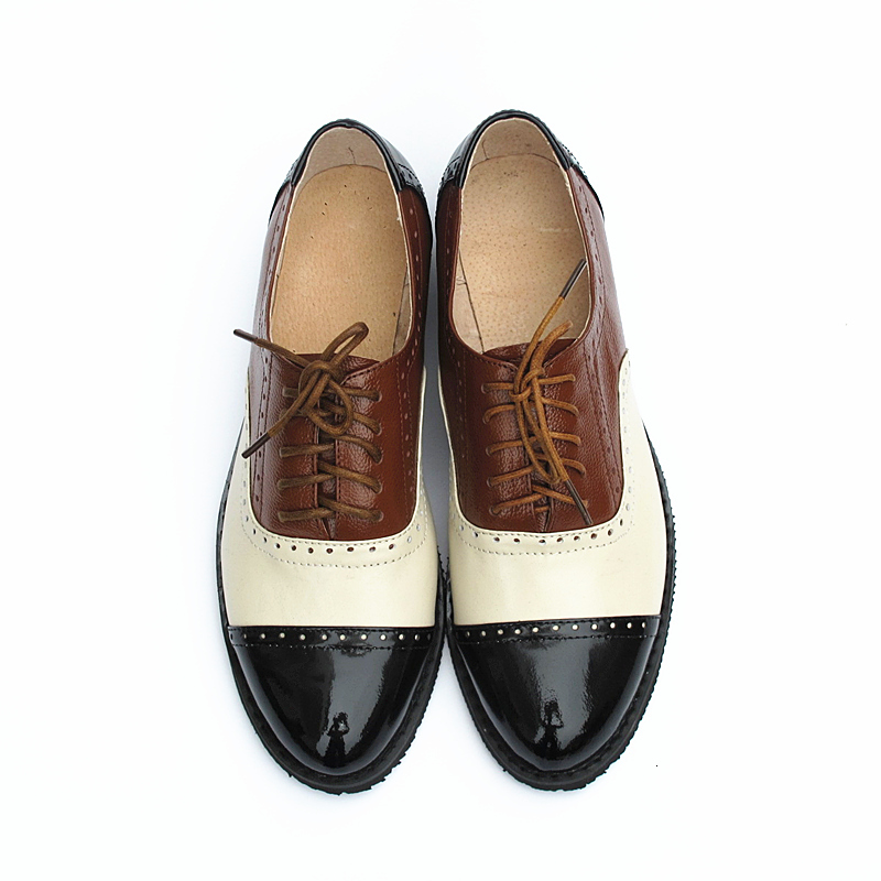 dress shoes sapatos lisos femininos mais tamanho apartamentos correspondncia de cores couro genuno oxford sapatos para mulheres vi, Black
dress shoes sapatos lisos femininos mais tamanho apartamentos correspondncia de cores couro genuno oxford sapatos para mulheres vi, Black