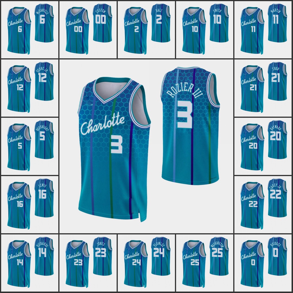 Men Charlotte Hornets''P. J. Washington Vernon Carey Jr. Terry Rozier III LaMelo Ball Miles Bridges 75th Anniversary Custom Citys Blue Jersey
Men Charlotte Hornets''P. J. Washington Vernon Carey Jr. Terry Rozier III LaMelo Ball Miles Bridges 75th Anniversary Custom Citys Blue Jersey