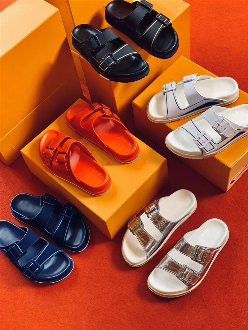 LVXNBA rainer Mules Mens Designer sandals Leather double strap Slippers Adjustable buckle Fashion Summer Outdoor Casual Shoes men sandal, Color 1
LVXNBA rainer Mules Mens Designer sandals Leather double strap Slippers Adjustable buckle Fashion Summer Outdoor Casual Shoes men sandal, Color 1