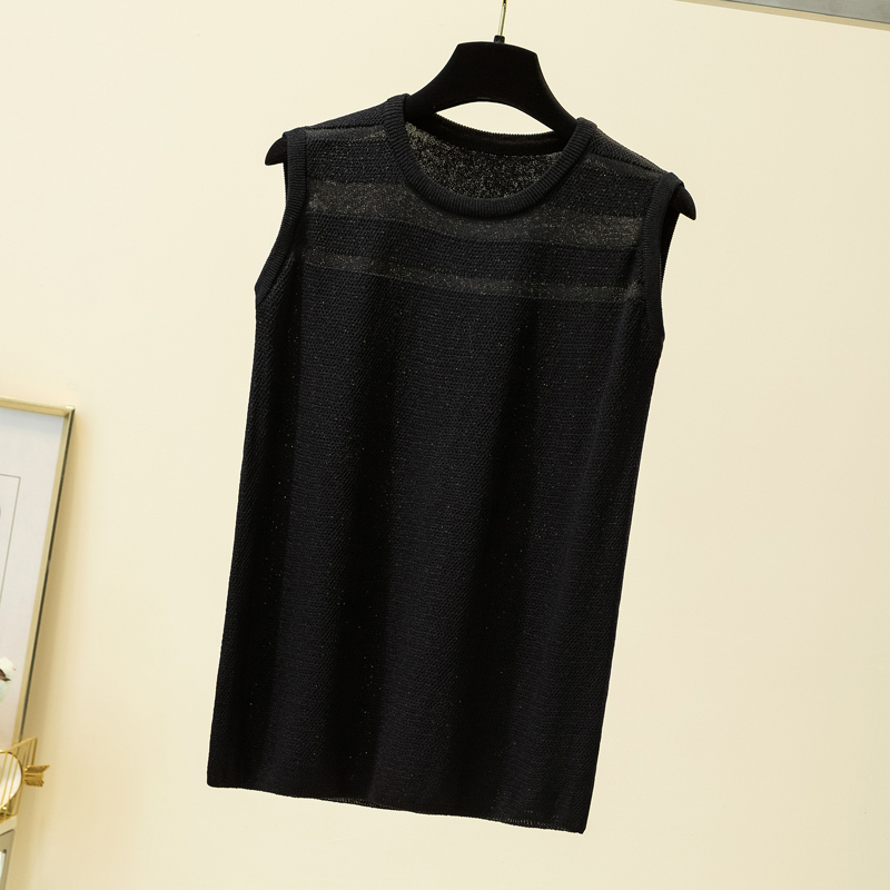 Casual Plus Size O Neck Sleeveless Tops Vest Female Korean Fashion Clothing Women Tank Top Blusas Mujer De Moda 9832 210506