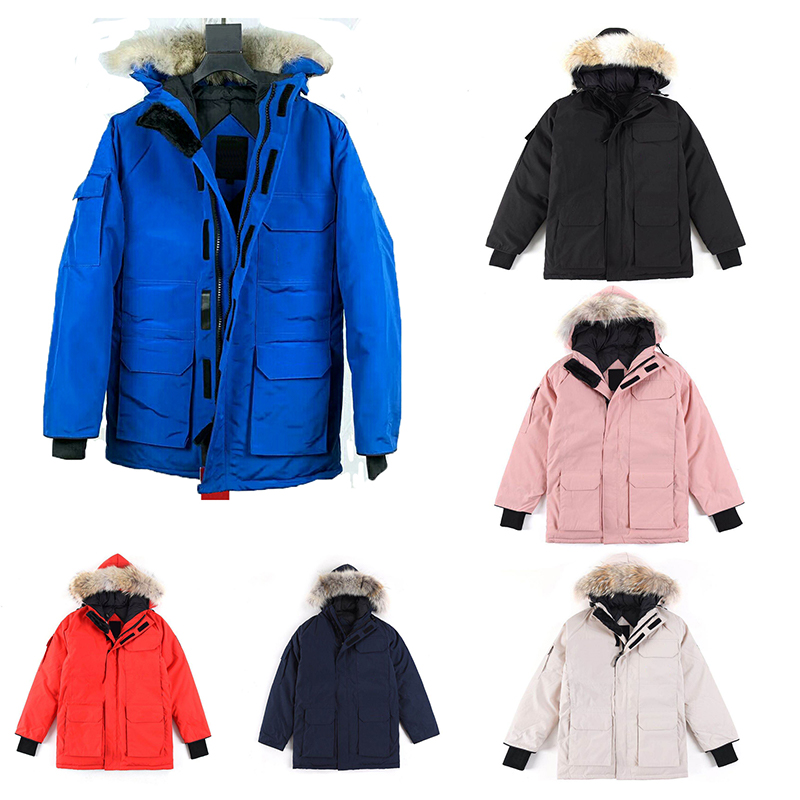 Mens Canada goode Jacket Fourrure Down Parka Homme Chaquetas Outerwear Big Fur Hooded Fourrures Manteau Men Women Jackets Coat Doudoune, Packing bag
Mens Canada goode Jacket Fourrure Down Parka Homme Chaquetas Outerwear Big Fur Hooded Fourrures Manteau Men Women Jackets Coat Doudoune, Packing bag