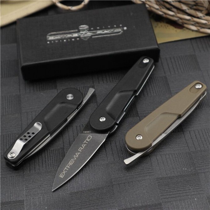 Extreme ratio Italian BDÃR folding knife (992) N690 blade Fiber nylon handle camping Collecting hunting camping knife knives
Extreme ratio Italian BDÃR folding knife (992) N690 blade Fiber nylon handle camping Collecting hunting camping knife knives