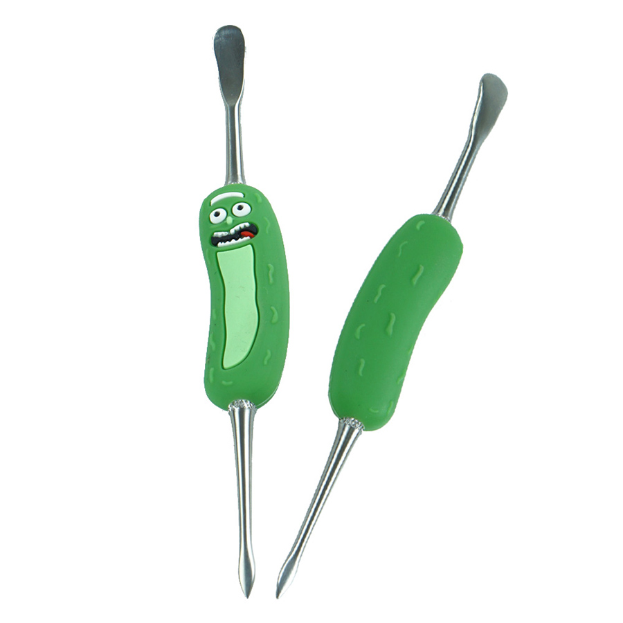 cigarette stainless steels dab tools Smoking Accessories unqiue cucumber shape silicone wax dabber steel tool
cigarette stainless steels dab tools Smoking Accessories unqiue cucumber shape silicone wax dabber steel tool
