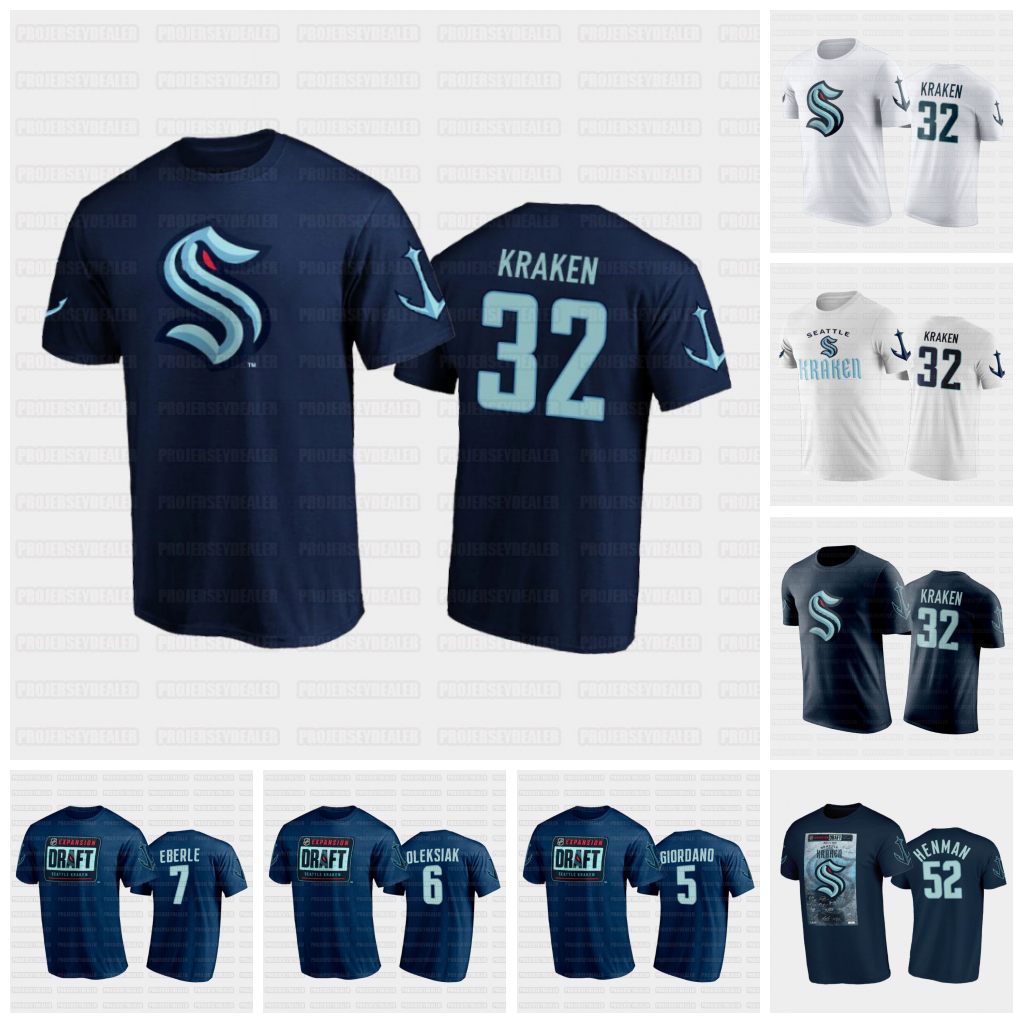 Seattle Kraken T-Shirt Jersey 2021-22 4 Haydn Fleury 5 Mark Giordano Larsson Oleksiak Eberle Tanev Bastian Henman Pitlick Jarnkrok McCann So, Black;red
Seattle Kraken T-Shirt Jersey 2021-22 4 Haydn Fleury 5 Mark Giordano Larsson Oleksiak Eberle Tanev Bastian Henman Pitlick Jarnkrok McCann So, Black;red