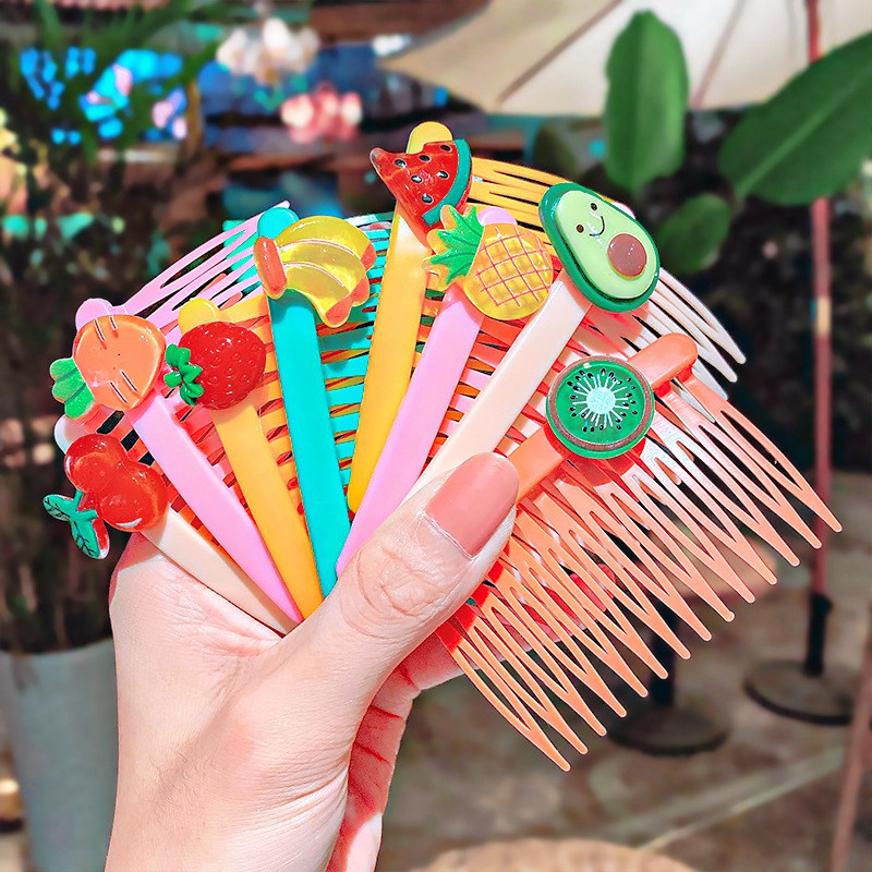 5pcs/set Kids Cute Hair Clips Side Bangs comb Fix Fringe Barrette Makeup Washing Face Accessories Women Girls Styling Hairpins 0394
