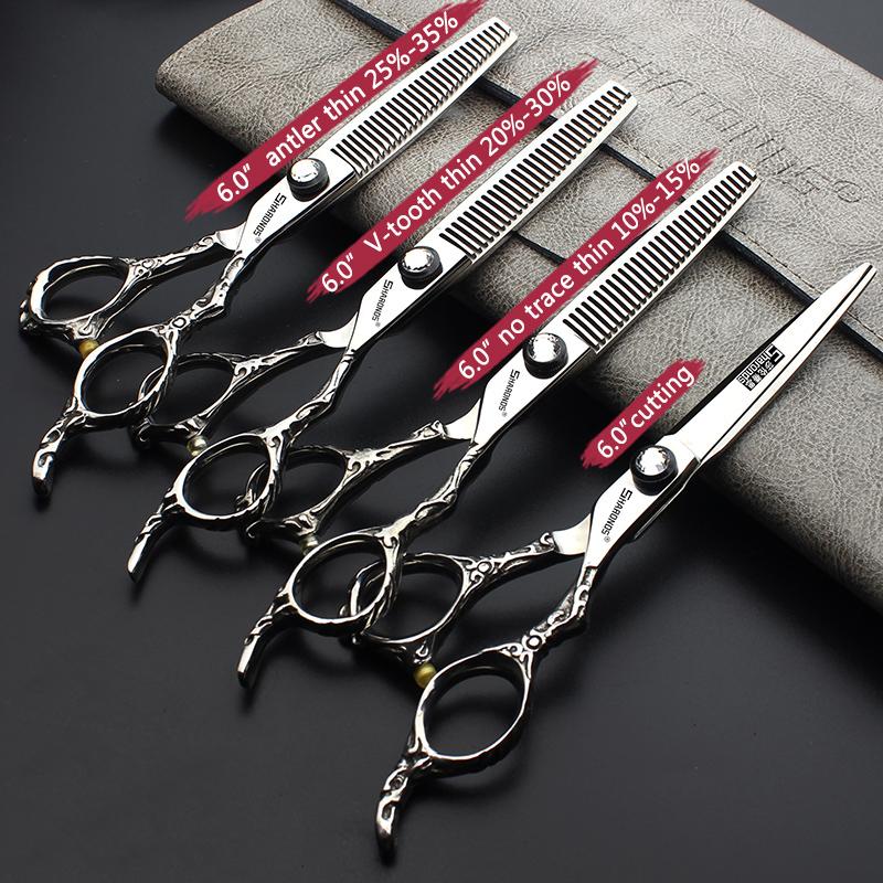 Hair Scissors Professional Hairdressing Genuine Salon Special Flat Thinning Barber Set