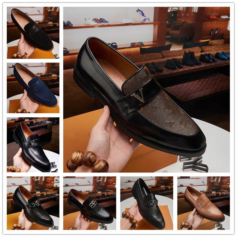 A1 2021 Dress shoes Italy Luxury Red Bottom designer heels leather brand Casual Party Office Wedding oxford 16 style Man size 38-45 With Box, Black
A1 2021 Dress shoes Italy Luxury Red Bottom designer heels leather brand Casual Party Office Wedding oxford 16 style Man size 38-45 With Box, Black