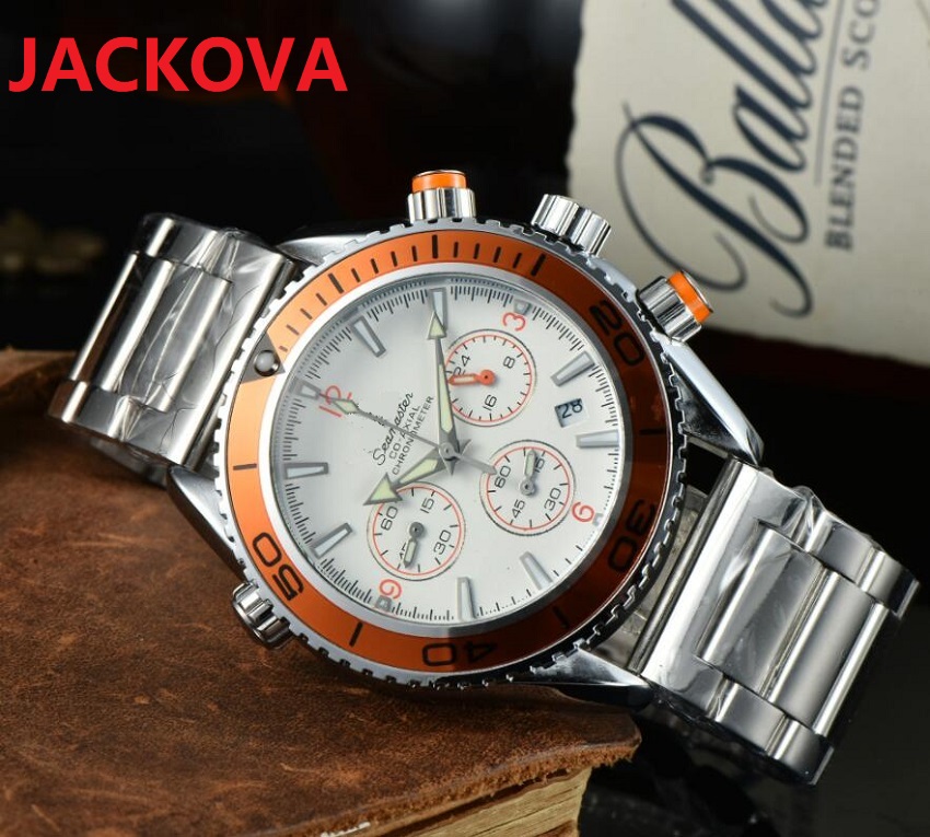 2022 Classic Generous Watch Full Stainless Steel Chronograph Calendar Military Japan Quartz Bracelet reloj Fashion Sports luxury wristwatch all sub dials working, As pic
2022 Classic Generous Watch Full Stainless Steel Chronograph Calendar Military Japan Quartz Bracelet reloj Fashion Sports luxury wristwatch all sub dials working, As pic