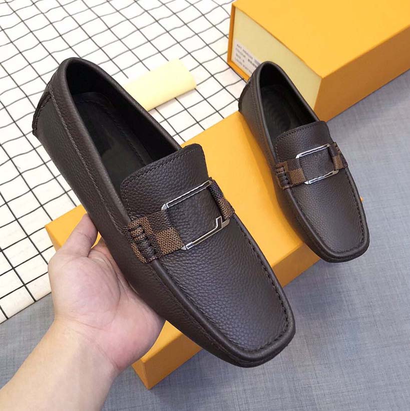 Classic mens shoes Brand Flat Women Casual Shoe High Quality Business Office Oxfords genuine leather Designers Metal Buckle Suede loafers size 38-45With box, #24
Classic mens shoes Brand Flat Women Casual Shoe High Quality Business Office Oxfords genuine leather Designers Metal Buckle Suede loafers size 38-45With box, #24