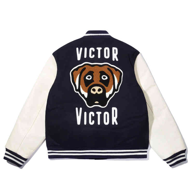 Human Made 21ss Victor Diversity Dog Scalp Sleeve Couple Baseball Jacket Jacket, Navy
Human Made 21ss Victor Diversity Dog Scalp Sleeve Couple Baseball Jacket Jacket, Navy