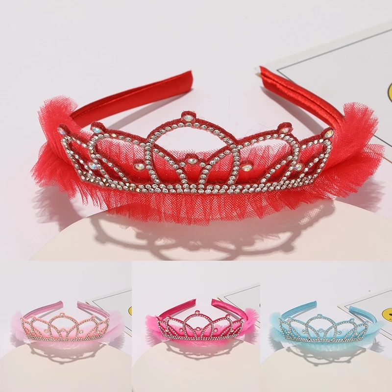 Fashion Child Rhinestones Hair Hoop Princess Headband Girls Hair Accessories Simple Headwear Crown Tiara Cosplay Party Gift
Fashion Child Rhinestones Hair Hoop Princess Headband Girls Hair Accessories Simple Headwear Crown Tiara Cosplay Party Gift