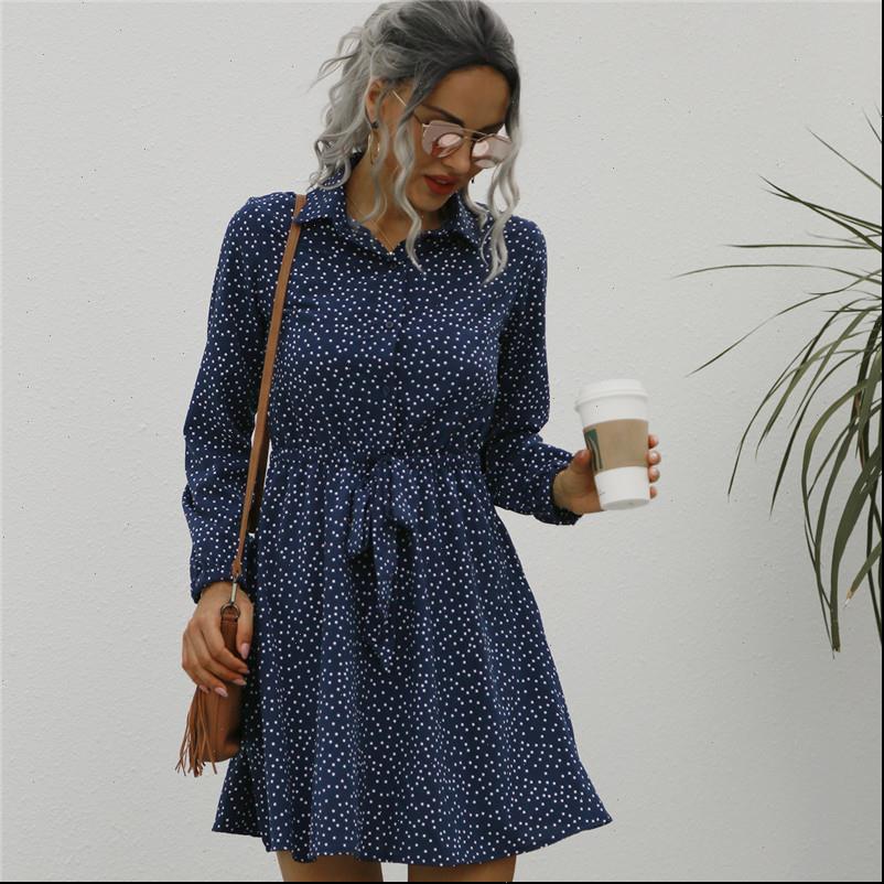 bohemian womens dresses long sleeved lapel high waisted lace up button placket autumn female polka dot party dress street wear, Black;gray
bohemian womens dresses long sleeved lapel high waisted lace up button placket autumn female polka dot party dress street wear, Black;gray