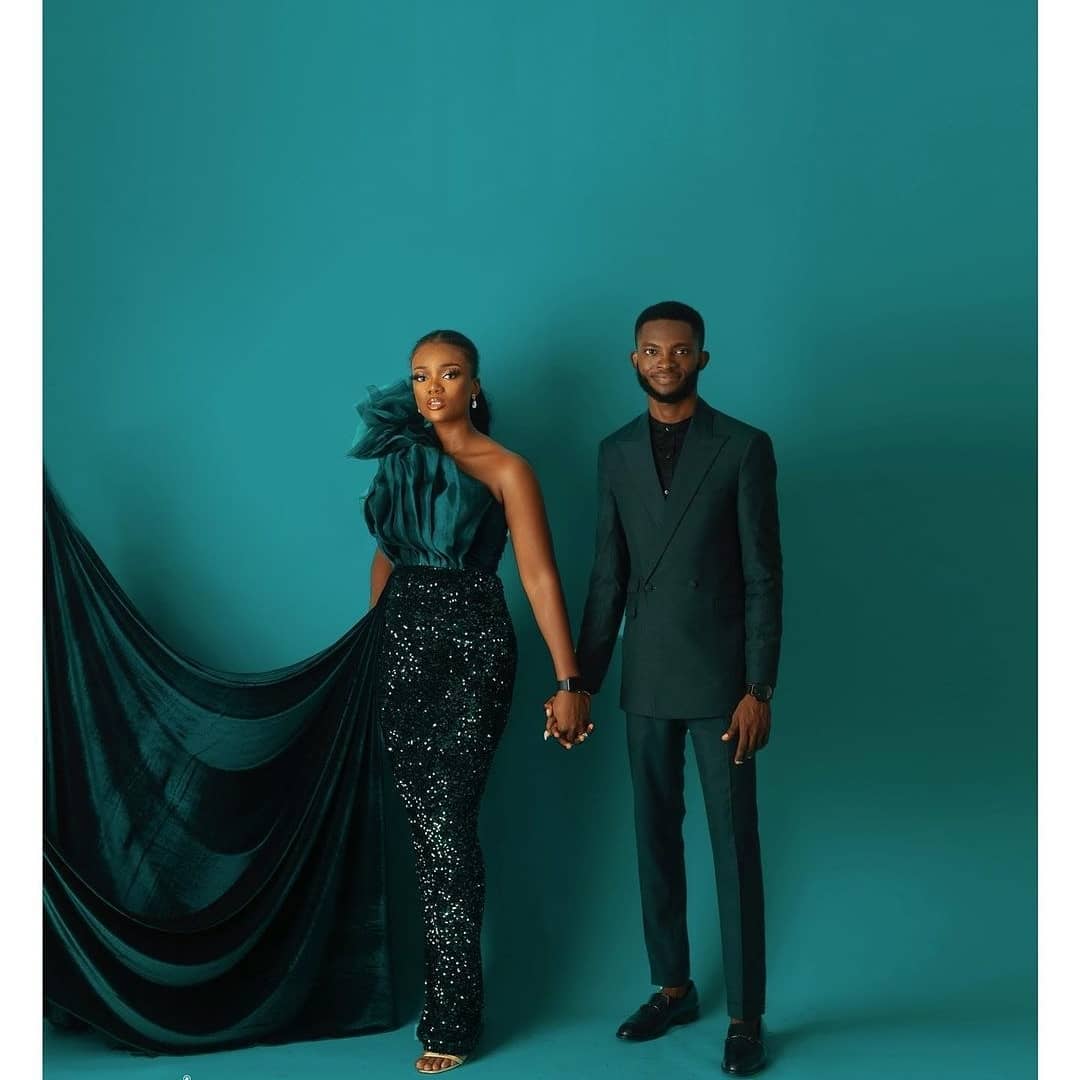 One Shoulder Evening Dresses With Wrap Sparkling Sequins Mermaid Prom Dress Elegant Women Formal Pageant Wear Custom Made Vestido de novia