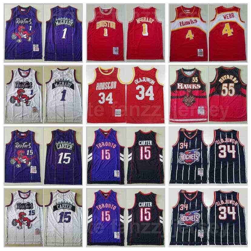 Vintage Basketball Mitchell And Ness Spud Webb Jerseys 4 Tracy McGrady 1 Vince Carter 15 Dikembe Mutombo 55 Hakeem Olajuwon 34 Retro Man, 4 red
Vintage Basketball Mitchell And Ness Spud Webb Jerseys 4 Tracy McGrady 1 Vince Carter 15 Dikembe Mutombo 55 Hakeem Olajuwon 34 Retro Man, 4 red