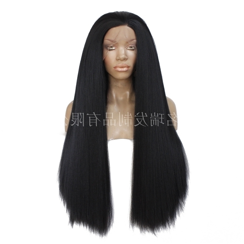 free Full lace headgear split Yaki straight hair chemical fiber high temperature silk full hand hook
free Full lace headgear split Yaki straight hair chemical fiber high temperature silk full hand hook