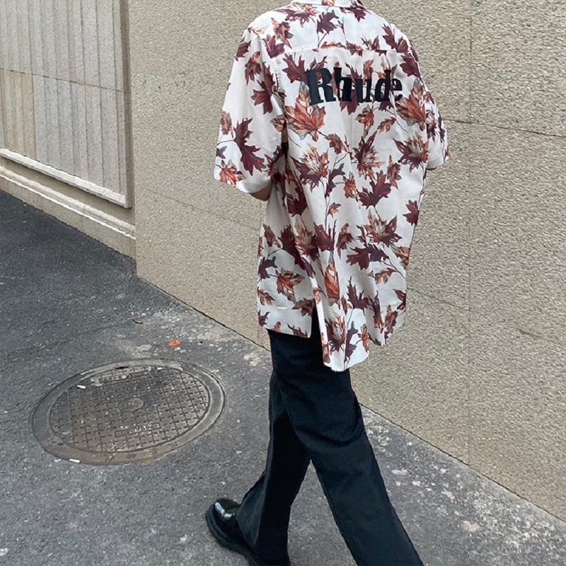 Factory Outlet /rhude Maple Leaf Printed Hawaiian Casual Commuter High Street Trend Loose Short Sleeve Shirt MenIn Stock, White;black
Factory Outlet /rhude Maple Leaf Printed Hawaiian Casual Commuter High Street Trend Loose Short Sleeve Shirt MenIn Stock, White;black