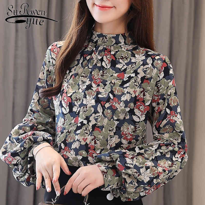 Autumn Clothing Women Fashion Print Blouse Stand Collar Lantern Sleeve Tops and Chiffon 6231 50 210521, Photo
Autumn Clothing Women Fashion Print Blouse Stand Collar Lantern Sleeve Tops and Chiffon 6231 50 210521, Photo
