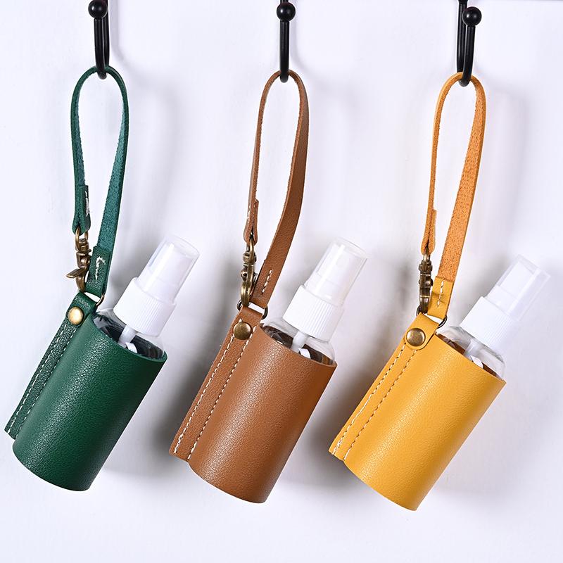 Liquid Soap Dispenser 60ml Hand Sanitizer Case Perfume Leather Portable Hydroalcoholic Gel Bottle Keychain Holder
Liquid Soap Dispenser 60ml Hand Sanitizer Case Perfume Leather Portable Hydroalcoholic Gel Bottle Keychain Holder