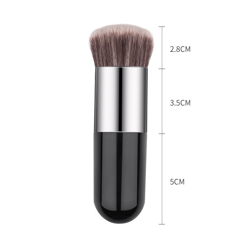 New Fashion Chubby Pier Foundation Brush Flat Cream Makeup Brushes Professional Cosmetic highlight loose powder