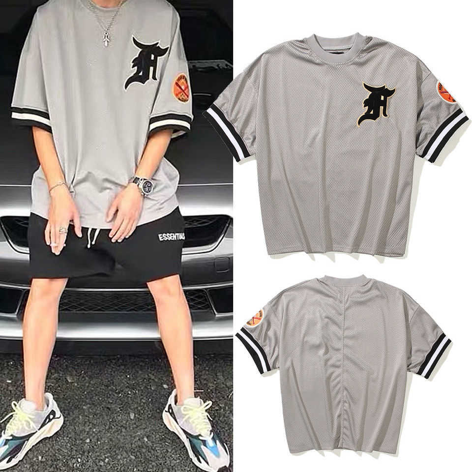 Stock of God fog season 5 main line mesh short sleeve Jerry Bieber same badge Short Sleeve T HHJ, White
Stock of God fog season 5 main line mesh short sleeve Jerry Bieber same badge Short Sleeve T HHJ, White